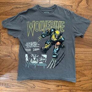 Marvel Wolverine Charcoal T-Shirt